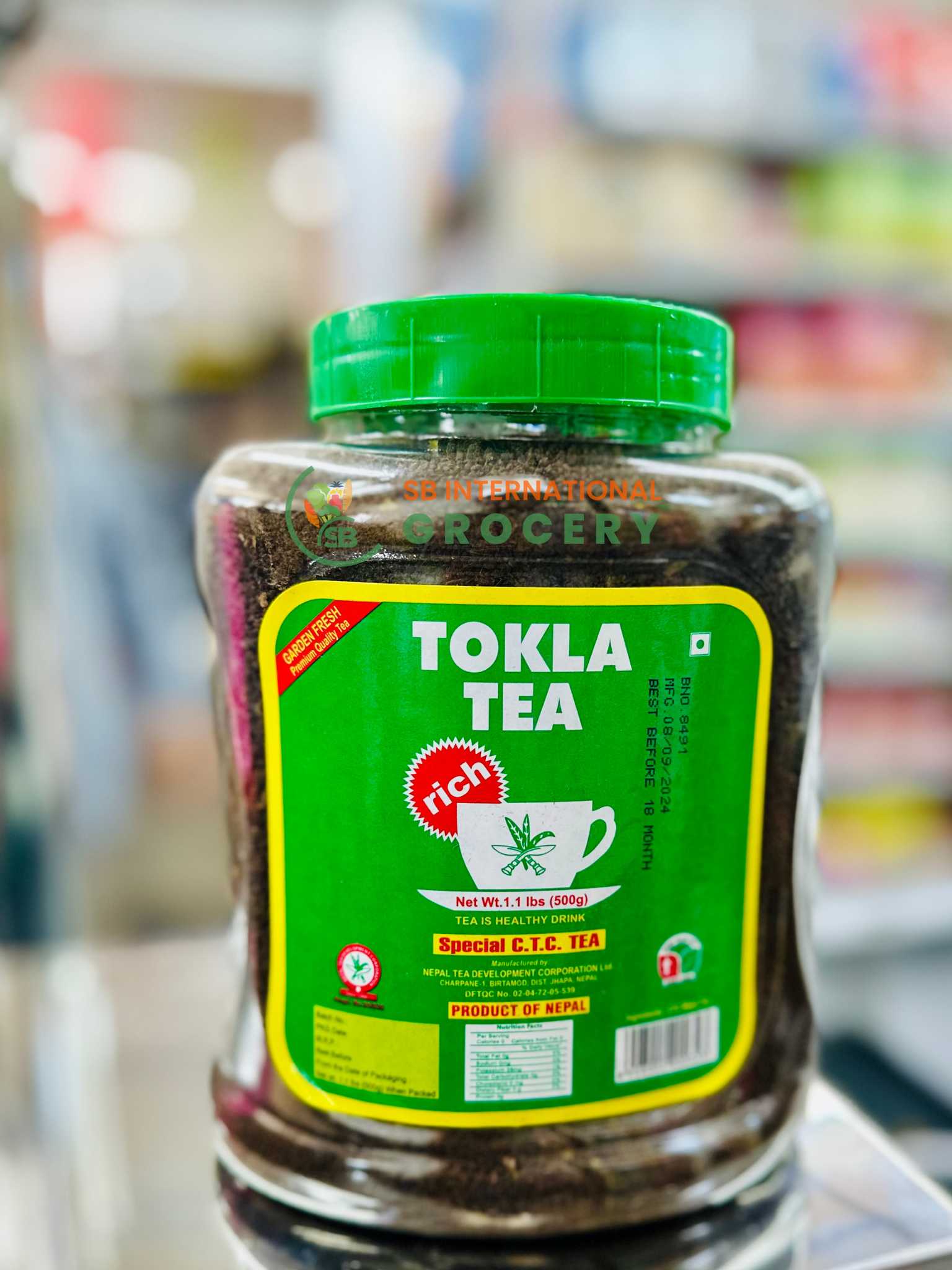 Tokla Tea Jar